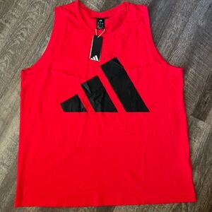 Adidas Crew Neck Big and Tall Tank Top-2XL